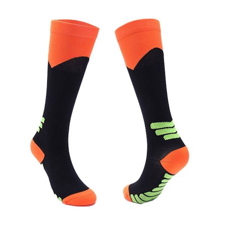 Kompresjonsstrømper Sykepleiere Løper Medisinske Strømper Oransje KLB