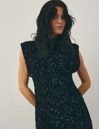 Noella Kali Dress - Black - L