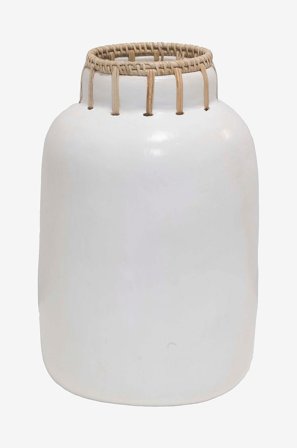 Halvor Bakke - Bari-maljakko - Valkoinen - Ruukut & maljakot - - Homeroom