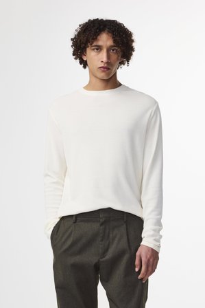 Clive 3323 T-shirt Herr Vit Bomullsblandning