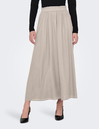 ONLY Onlvenedig Life Long Skirt Wvn Noos - Beige - XS