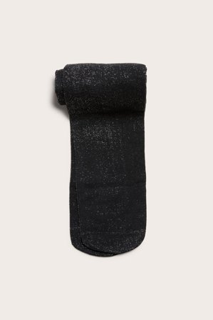 Kappahl | Rajstopy z brokatem | Czarne