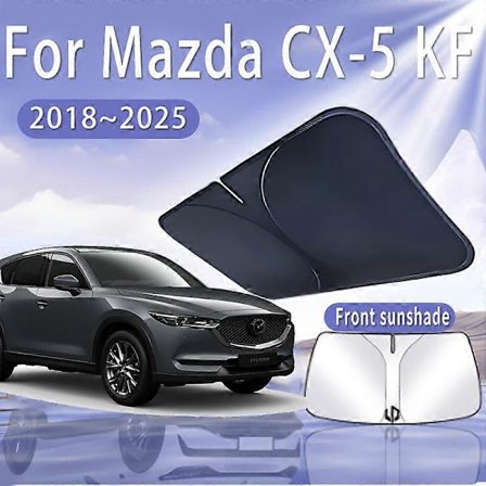 Sammenleggbar solskjerm for bil for Mazda CX-5 KF 2018~2025 2020 2022 Frontrute Solskjerm Varmeisolasjon Sommer Biltilbehør