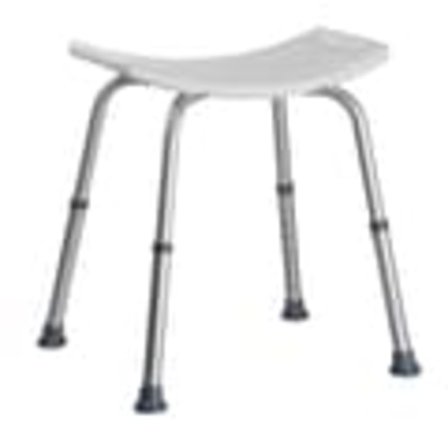 Suihkutuoli / Suihkujakkara - Säädettävä, valmistettu kestävästä alumiinista