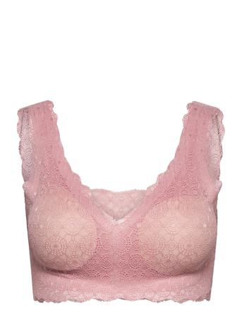 Dream Bra Lace Lingerie Bras & Tops Soft Bras Tank Top Bras Vaaleanpunainen Magic Bodyfashion