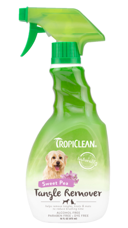 TropiClean - Tangle Remover Spray 473 ml - Hund - Pelspleie Trim- og hundebad - Hundebalsam og balsamspray - ZOO.no