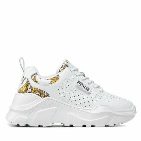 Versace Jeans Couture Sneakers , Wit , Dames , Maat: 38 EU