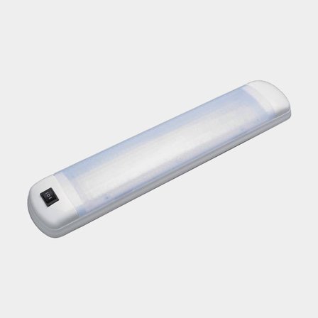 Ceiling light, LED, 400 x 78 x 30 mm, 12 / 24V, with white light
