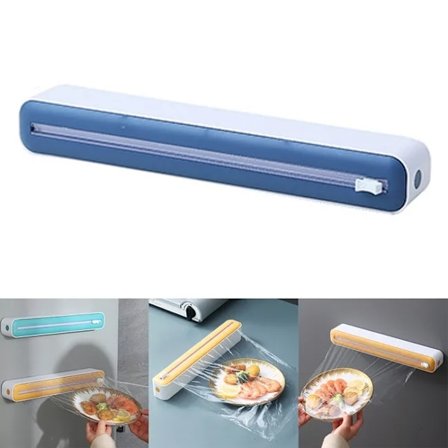 Folieskærer - Holder til aluminiumsfolie & plastfolie 36x7x5cm