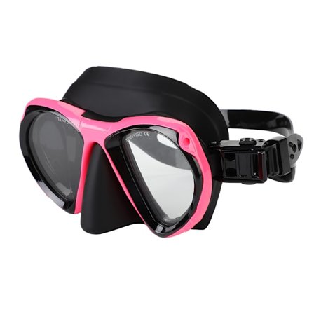 KEEP DIVING Aikuisten Snorklaus Sukellusmaski Lasit Uimalasit Vedenalainen Varustus (Ruusu Punainen)