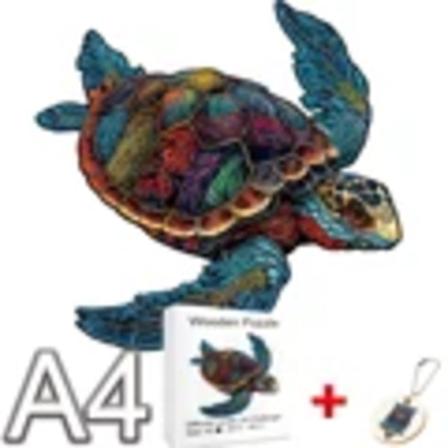 Koulutuslahja lapsille Lelut Montessori-lelu Pelit ja palapelit Palapeli Aikuiset 3d Puinen palapeli Eläimet Puinen aivoharjoittelija TT-GUI-15-A4-C