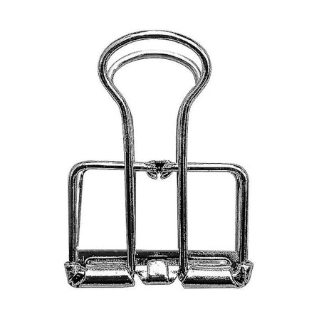 10 stk. Metal Wire Binder Clips Papir Binder Clips Klemmer Hul Dovetail Clip Multicolor Lang Hale Binder Clips Til Kontor Hjem Køkken