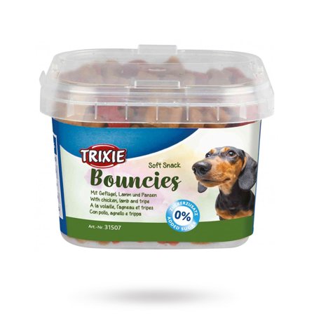 Trixie - Soft Snack Bouncies 140g - Matskål, hundgodis & tuggisar