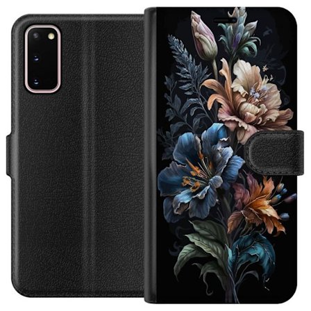 Kompatibelt Plånboksfodral till Samsung Samsung Galaxy S20 Blommor