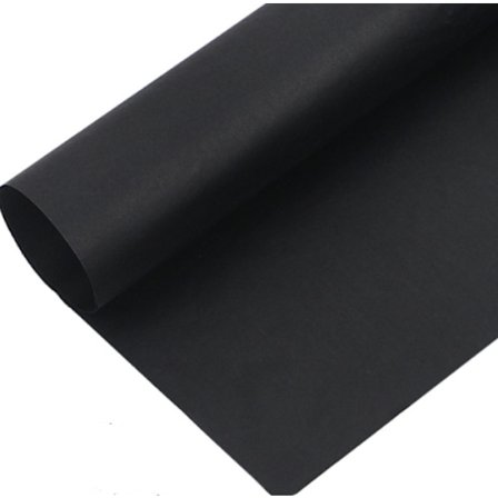 20 ark, 75 * 50 cm svart jul silkespapper presentförpackning si