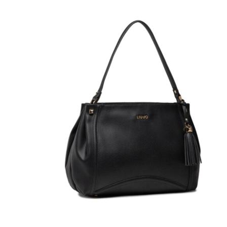 Liu Jo, Scholarship m Aa 2064e 0086 Zwart, Dames, Maat:ONE Size,voering