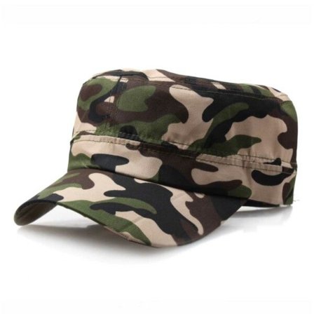 Militær Caps Army Caps Kamuflasje Flat Army Caps Flerfarget
