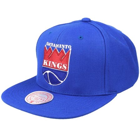 Mitchell & Ness - NBA Bleu snapback Casquette - Sacramento Kings Team Ground 2.0 Blue Snapback @ Hatstore
