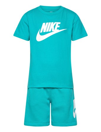 Ks-Knit Short Set Blue Nike