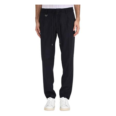 Paolo Pecora Slim-fit Byxor blå, Herr Byxor, Herr, Storlek: 2XL