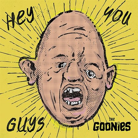 The Goonies Hey You Guys Canvas Print 30cm x 40cm Gul/Kräm/