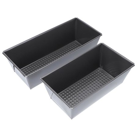 2 st Mini Ugnsbakningstillbehör Set Icke-Klibbig Kakform Baktillbehör Ugn Icke-Klibbig Brödform