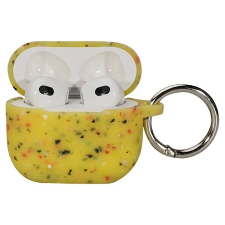 AirPods 3 skyddsfodral med spänne - Gul