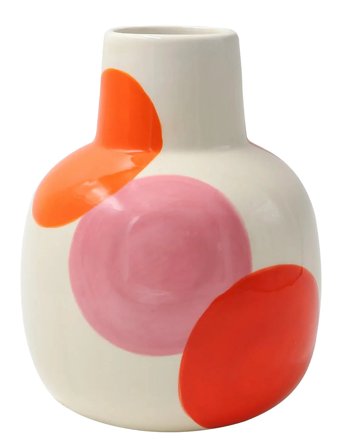 Que Rico Vase - Rosita - Bolas Bailandas - Multi/patterned - 15.5 CM