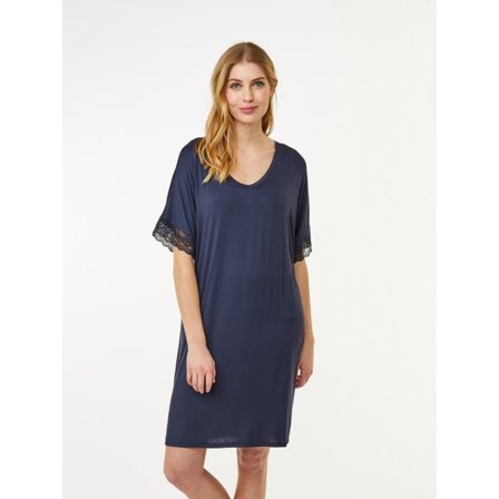 CCDK COPENHAGEN Lucille Dress Dark Navy Sovkläder Dam Blå XXL