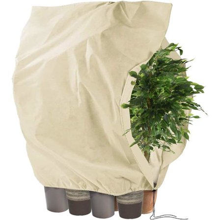 200 * 240cm Växtvinteröverdrag, Justerbart Växtskydd