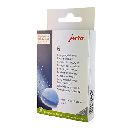 JURA puhdistustabletit 6-pack