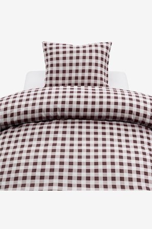 Harmony - Påslakanset Turild - Brun - Påslakanset - 150X210 - Från Homeroom