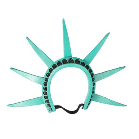 Frihetsgudinnen Krone og Fakkel Sett Gudinne Jul Cosplay 2025th