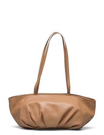 Vosgos Axelväska Väska Beige Mango
