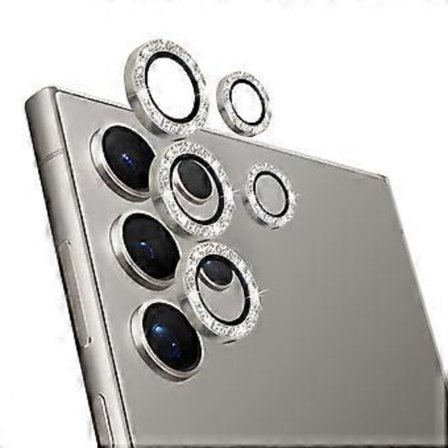 Kamerabeskyttelse for telefonlinse til Galaxy S24 Ultra (Stil D)