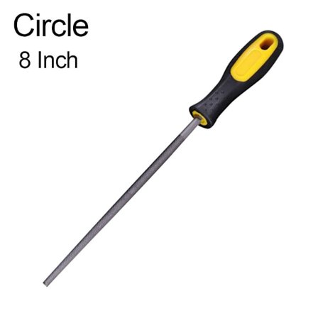 Karbonstålsagfiler Håndfil 8 TOMMERSIRKELT SIRKEL