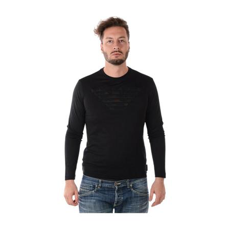 Emporio Armani, Sweatshirt Zwart, Heren, Maat:L