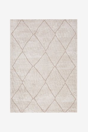 KM Home - Matta Softy Romb - Beige - Slätvävda mattor - 80X350 - Från Homeroom
