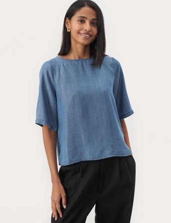 Part Two Miekepw Bl - Blue - 32