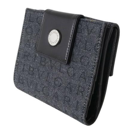 Bvlgari Vintage, pre-owned Wallet Logo mania Grijs, Dames, Maat:ONE Size