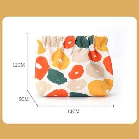 Ins Cosmetics Coin Wire Holder Pouch Bag Portable Earphone Card