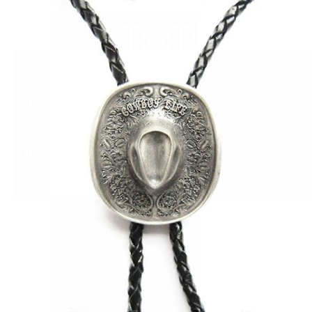 Cowboy Læder Slips Western Halskæde Kostume Tilbehør til Mænd, Kvinder