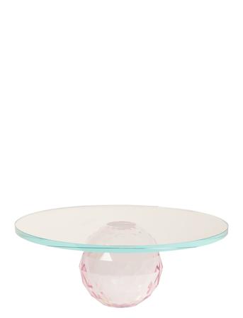 Crystal Etagere Home Tableware Serving Dishes Cake Platters Pink C'est Bon