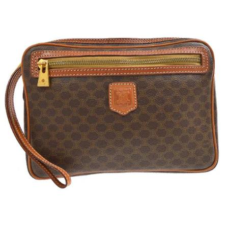 Celine Vintage - Vintage Väskor - Brun - Dam - Storlek: One Size, Dam, Storlek: ONE SIZE