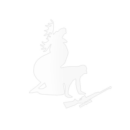 Bildekal - Kjærlig elg Svart eller Hvit