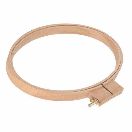 Broderiramme i tre rund, tykk broderingramme for broderikorssting, sying