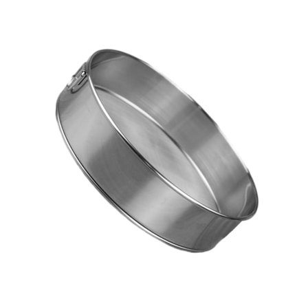 1/2 Praktisk rustfri sil for mel, rund melsikt 20cm 1 sett