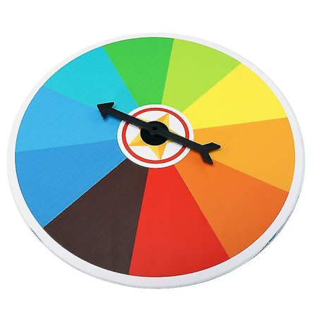 1 stk Sjove Lodtrækning Maskine Lille Drejeskive Lodtrækningsspil Hængende Vægskive