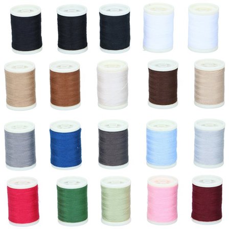 Sytrådsett med 20 farger