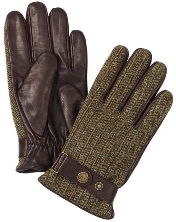 Laksen M's Cornwall Tweed and Lambskin Gloves